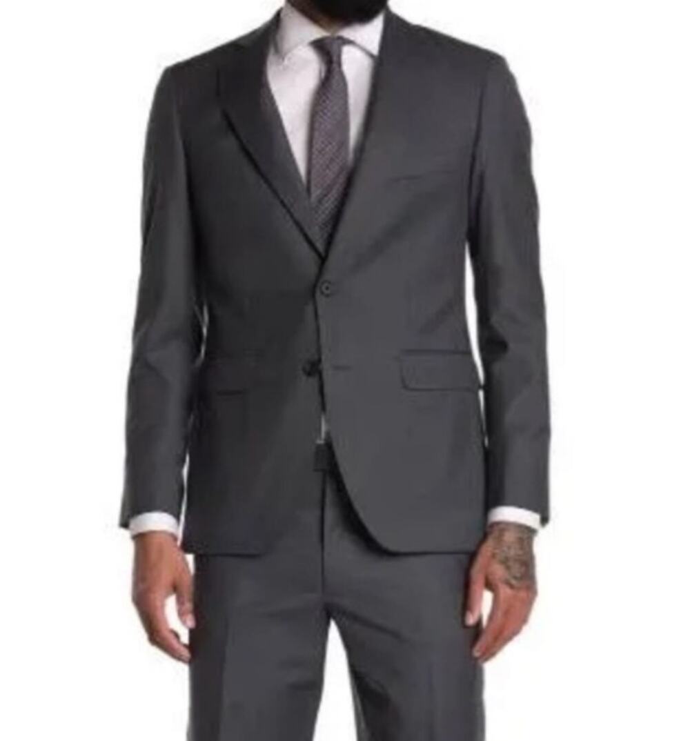 ALTON LANE Mercantile Suit Jacket 46R Grey Tailored Fit Blazer Sports Coat NWOT